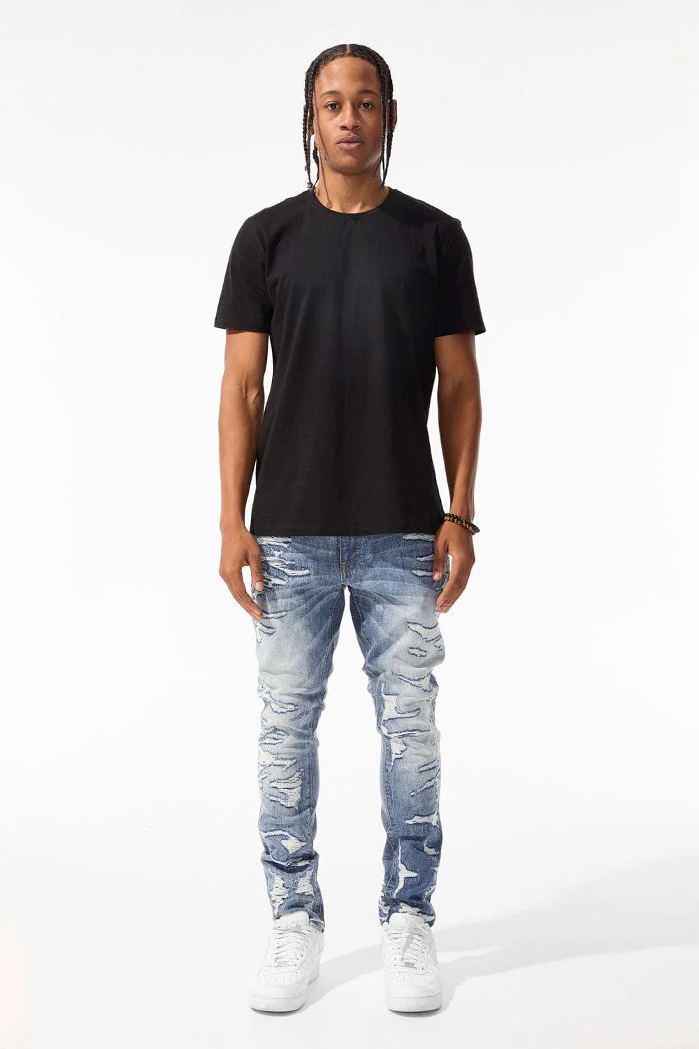 JORDAN CRAIG "ROCKAWAY" DENIM SKINNY STUDIO BLUE