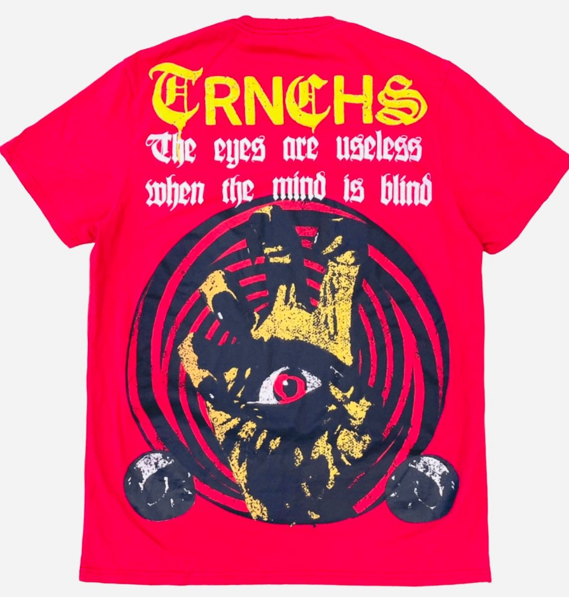 TRNCHS "HANDS" TEE RED