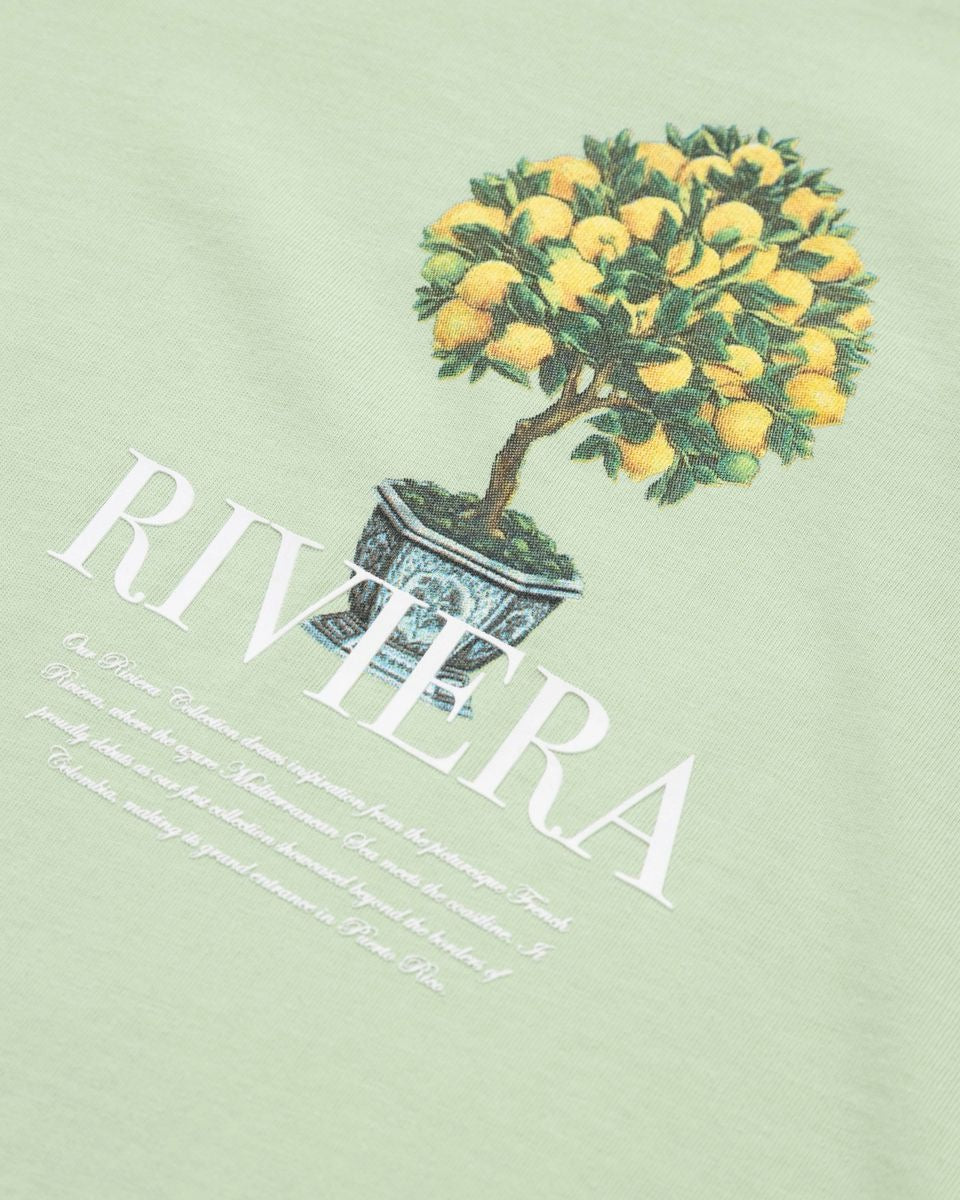 UNDERGOLD INTERNACIONAL "LEMON TREE" BOX TEE GREEN