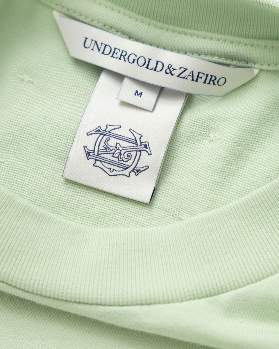 UNDERGOLD INTERNACIONAL "LEMON TREE" BOX TEE GREEN