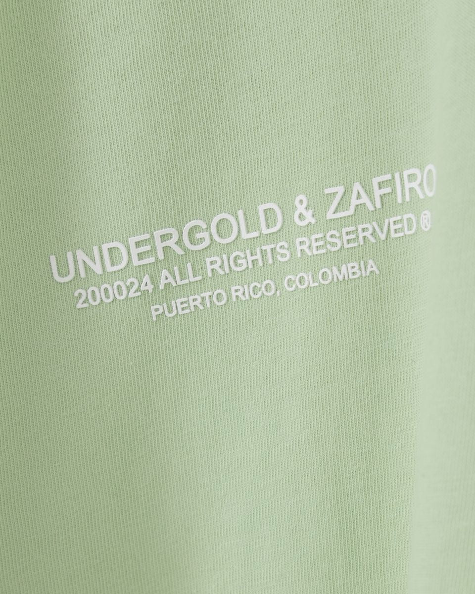 UNDERGOLD INTERNACIONAL "LEMON TREE" BOX TEE GREEN