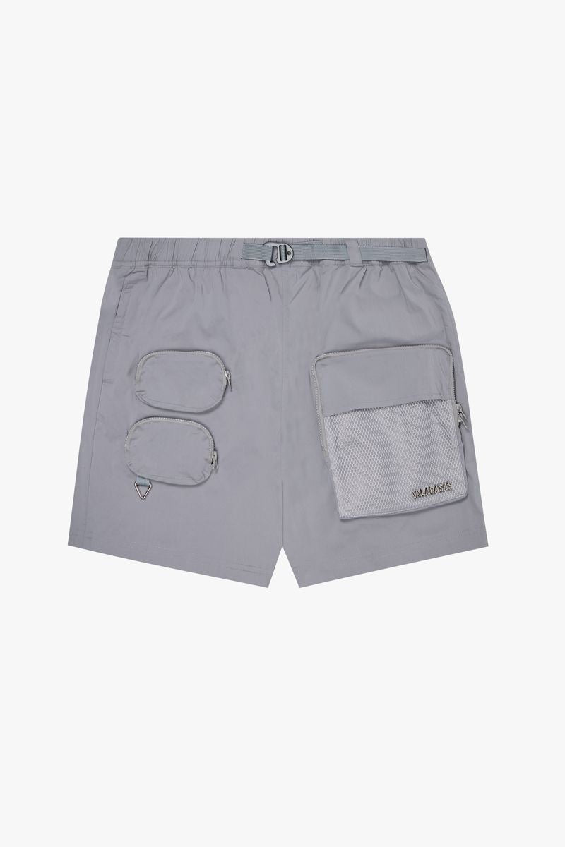 VALABASAS "CARGO COMPACT" SHORTS NYLON GREY