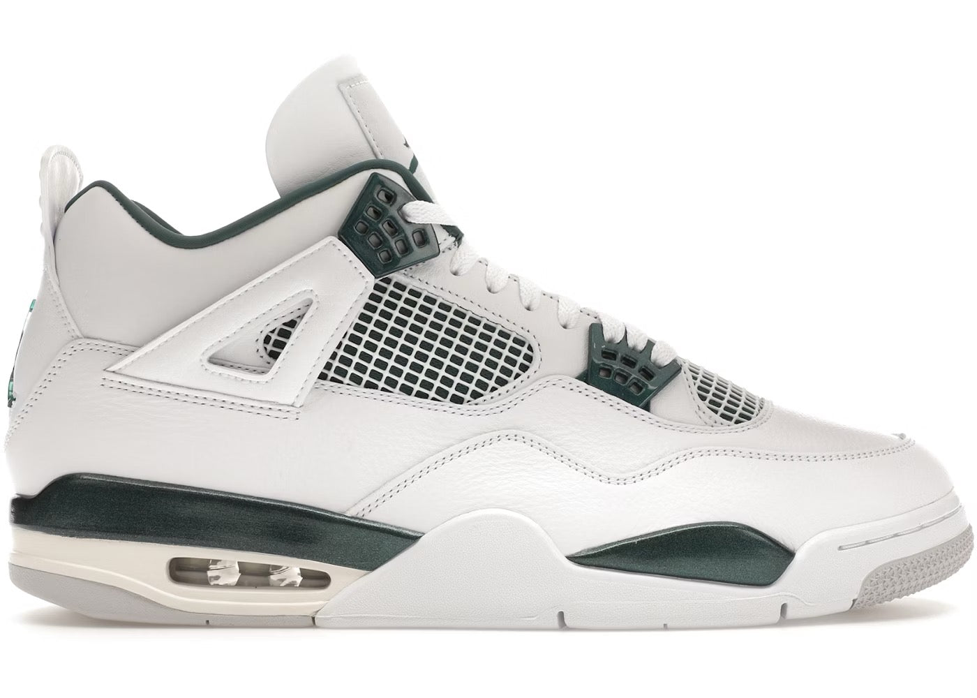 AIR JORDAN 4 RETRO WHITE/OXIDIZED GREEN-WHITE SIZE 11