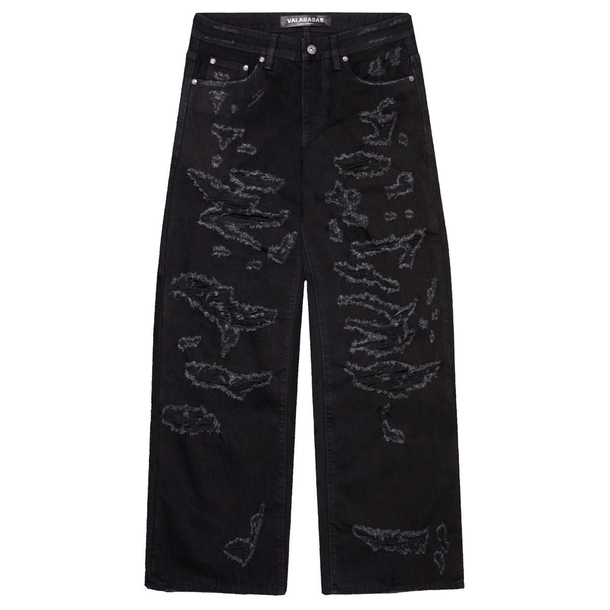 Valabasas "Splinter" Baggy Denim Jet Black