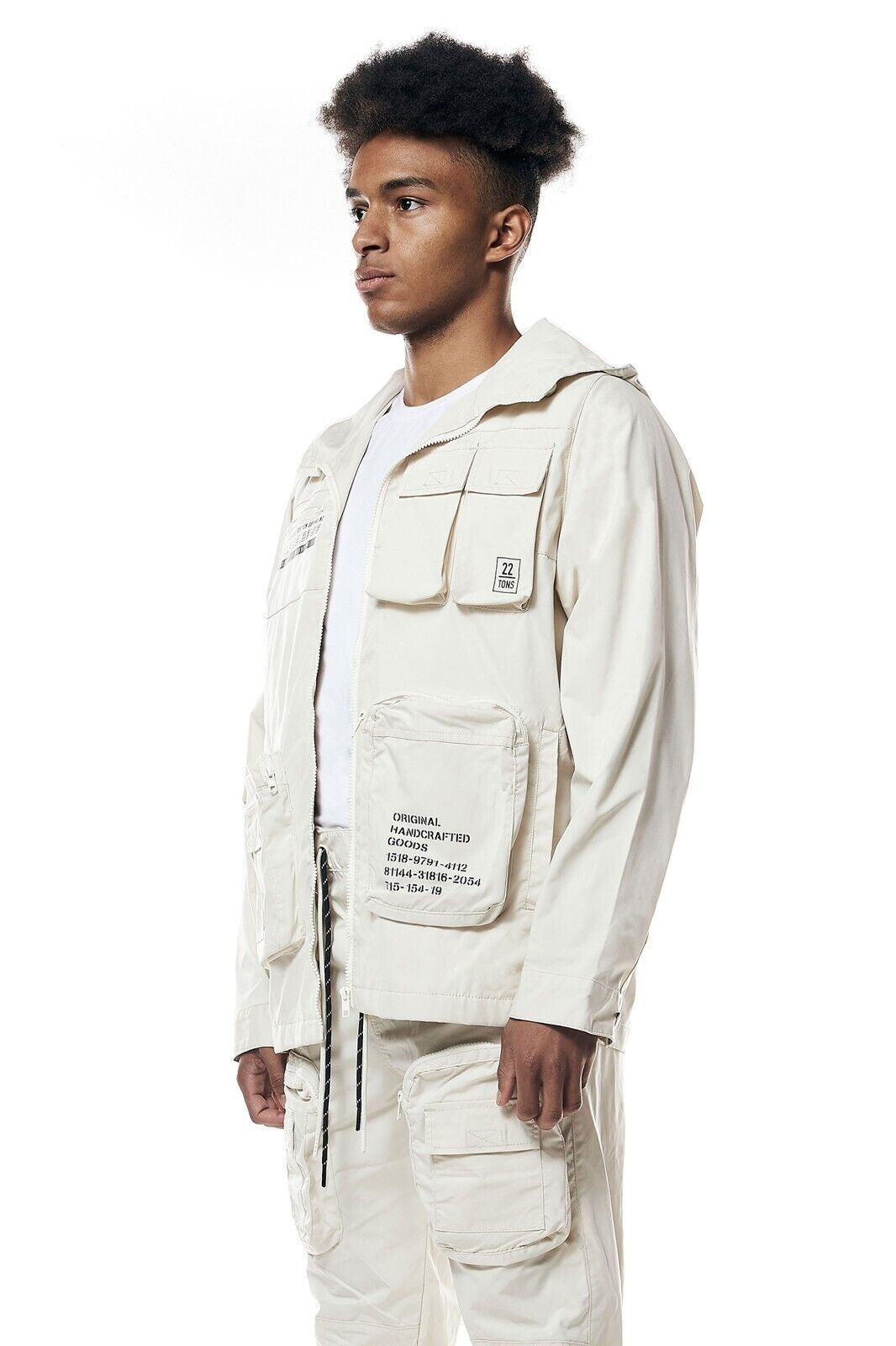 Smoke Rise "Nylon Pocket" Jackets Oatmeal