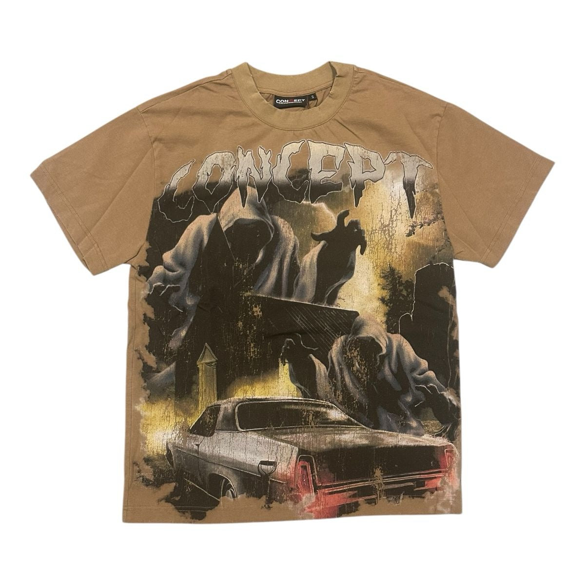 Concept "Grim" Tee Mocha
