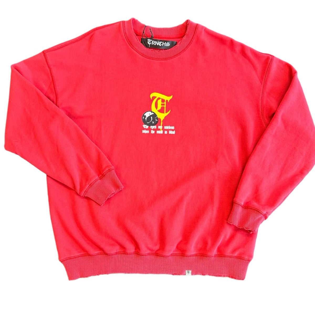 TRNCHS "HANDS" SWEATER RED