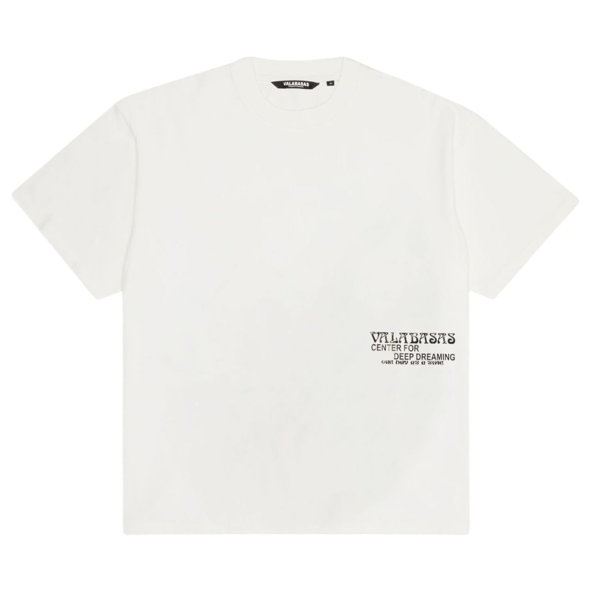 VALABASAS "RESEARCH" TEE WHITE