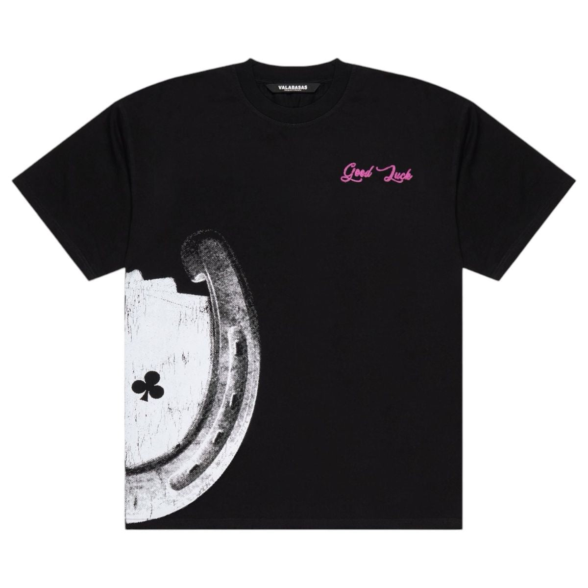 VALABASAS "LUCKY" TEE JET BLACK