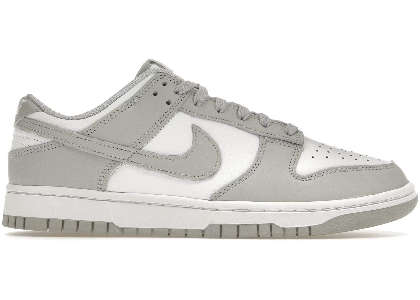 NIKE DUNK LOW RETRO WHITE/GREY FOG SIZE 9