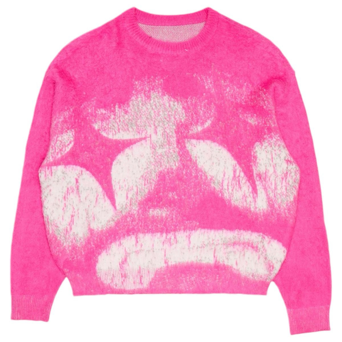 Valabasas "Sad Days" Fuchsia Crew neck Pink