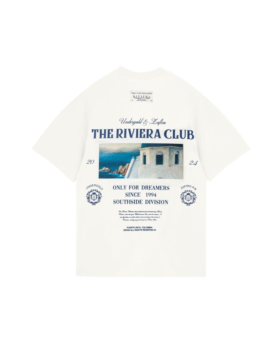 UNDERGOLD INTERNACIONAL "RIVIERA CHAPELLE" TEE WHITE