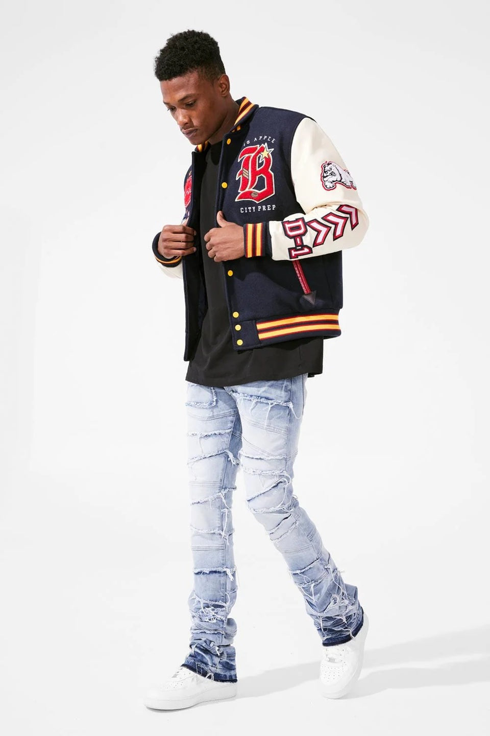 JORDAN CRAIG "CITY FOOTBALL" JACKET MULTI