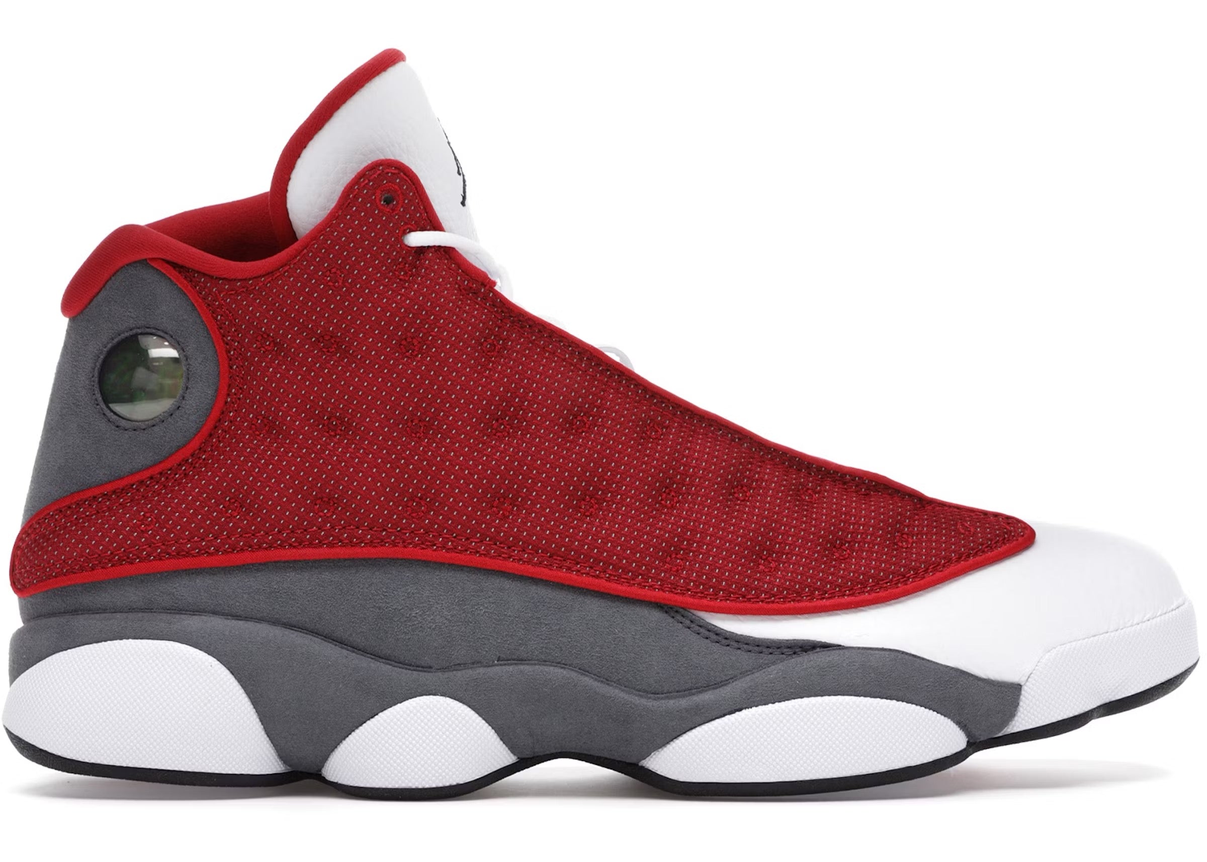 AIR JORDAN 13 RETRO GYM RED/BLACK-FLINT GREY-WHITE SIZE 10.5