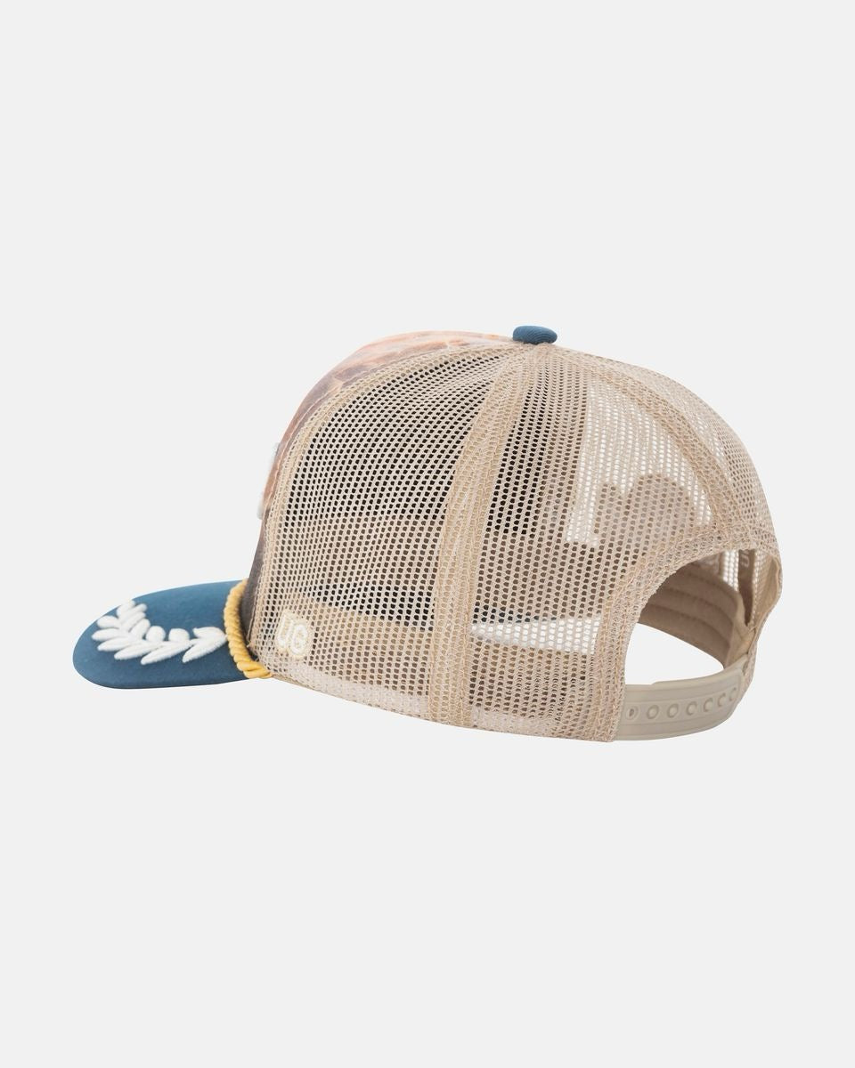 UNDERGOLD INTERNACIONAL "DIVINITY" HAT BLUE/CREAM