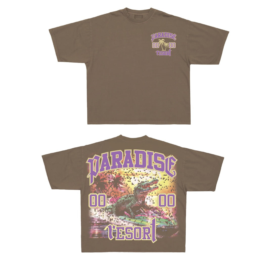 Paradise Lost "Glades" Tee Mocha