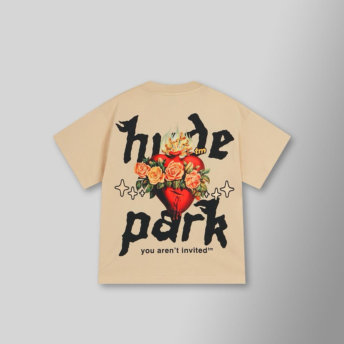 HYDE PARK "SACRED HEART" TEE CREAM