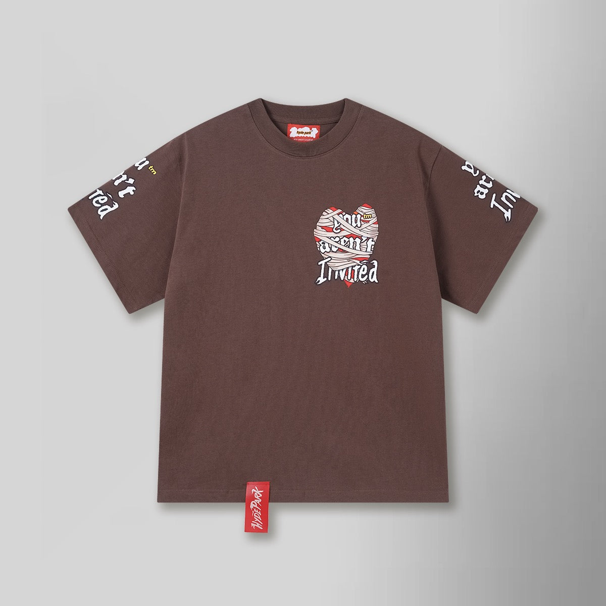 HYDE PARK "WRAP IT UP" TEE BROWN