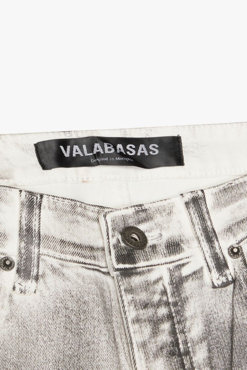 Valabasas "Runner" Skinny White/Grey