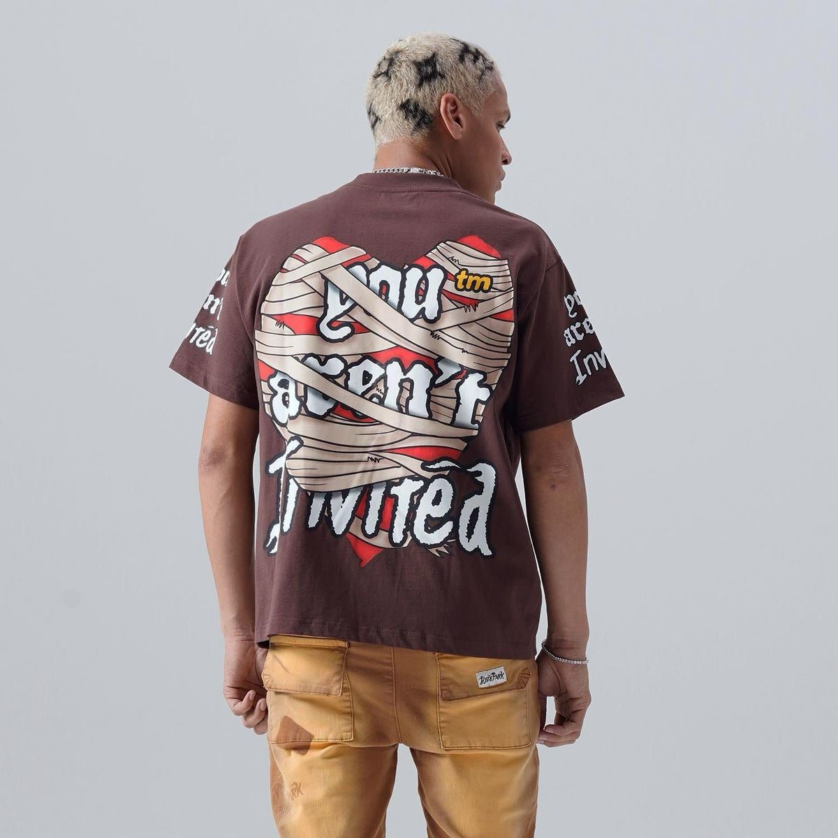 HYDE PARK "WRAP IT UP" TEE BROWN