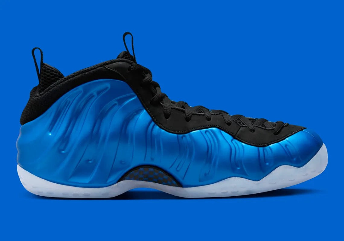 AIR FOAMPOSITE ONE DK NEON ROYAL/WHITE-BLACK SIZE 11