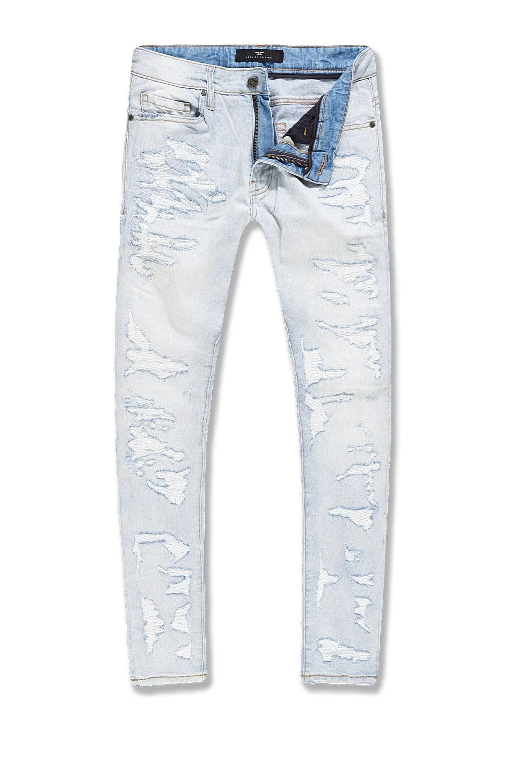 JORDAN CRAIG "ROCKAWAY" DENIM SKINNY ICED WHITE