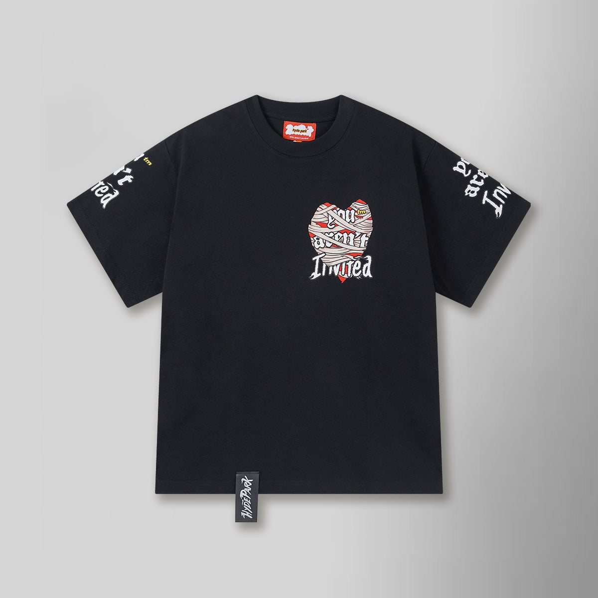 HYDE PARK "WRAP IT UP" TEE BLACK