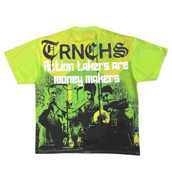 TRNCHS "MUHIEY" TEE LIME GREEN