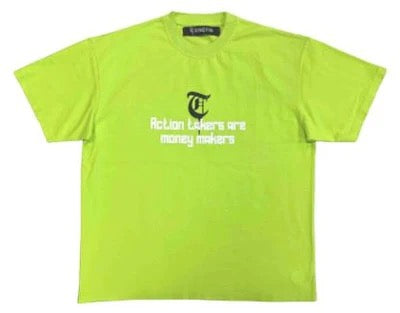 TRNCHS "MUHIEY" TEE LIME GREEN