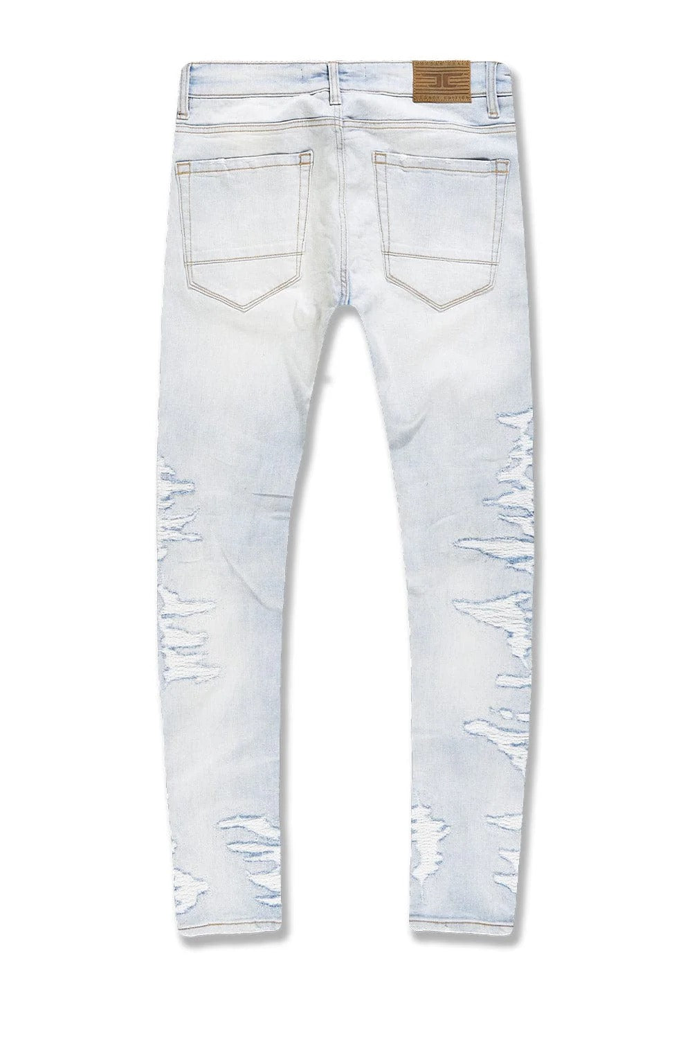 JORDAN CRAIG "ROCKAWAY" DENIM SKINNY ICED WHITE