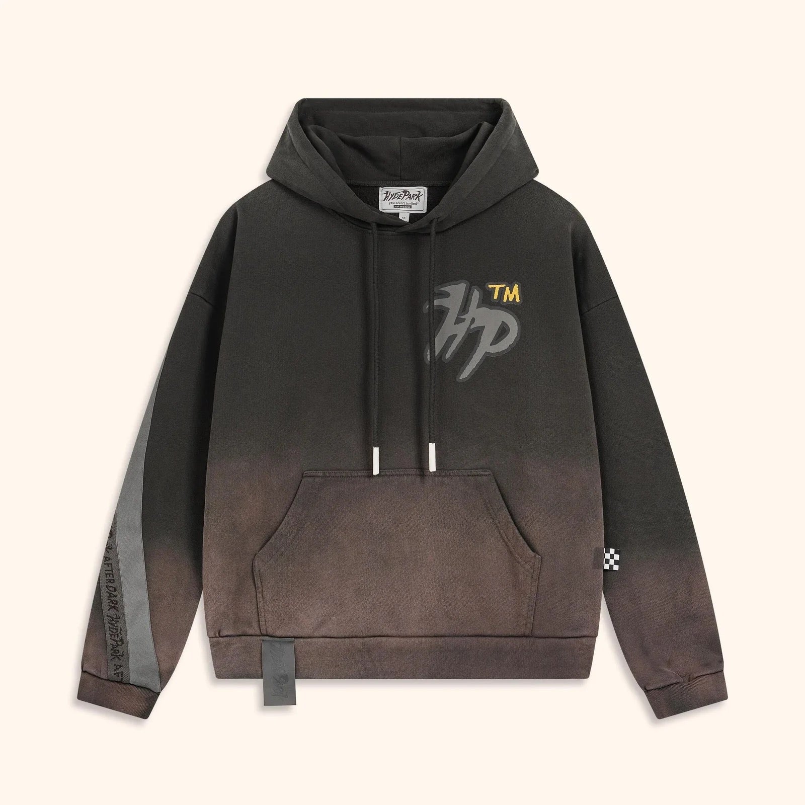 HYDE PARK "RACE TO THE TOP" HOODIE VINTAGE BLACK