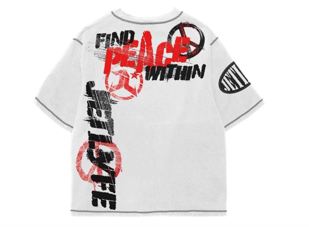 Jetlyfe "Find Peace Within" Tee White