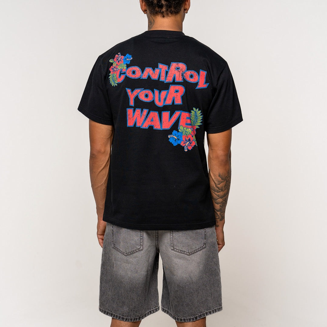 Paradise Lost "Control Your Wave" Tee Black