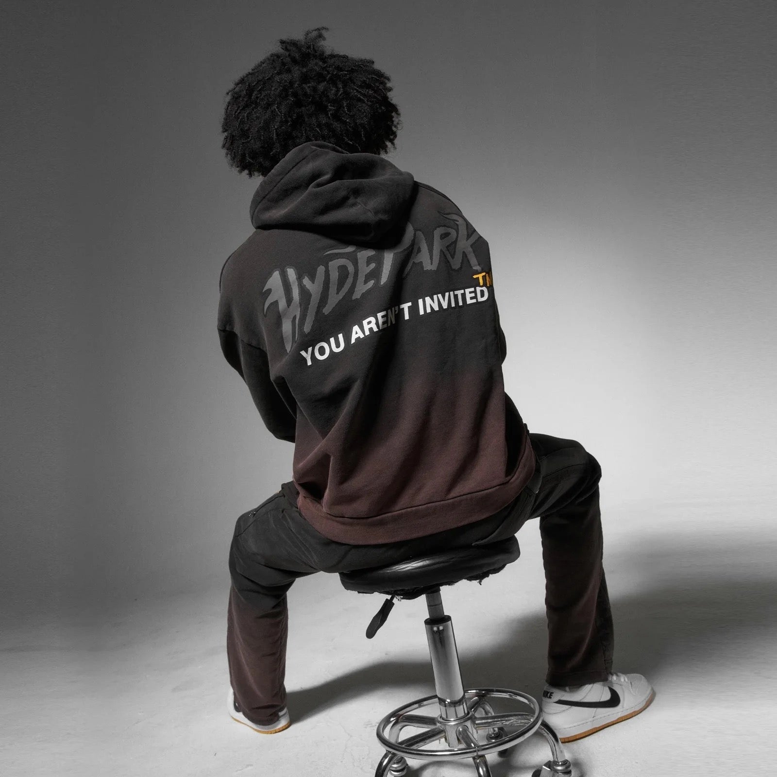 HYDE PARK "RACE TO THE TOP" HOODIE VINTAGE BLACK