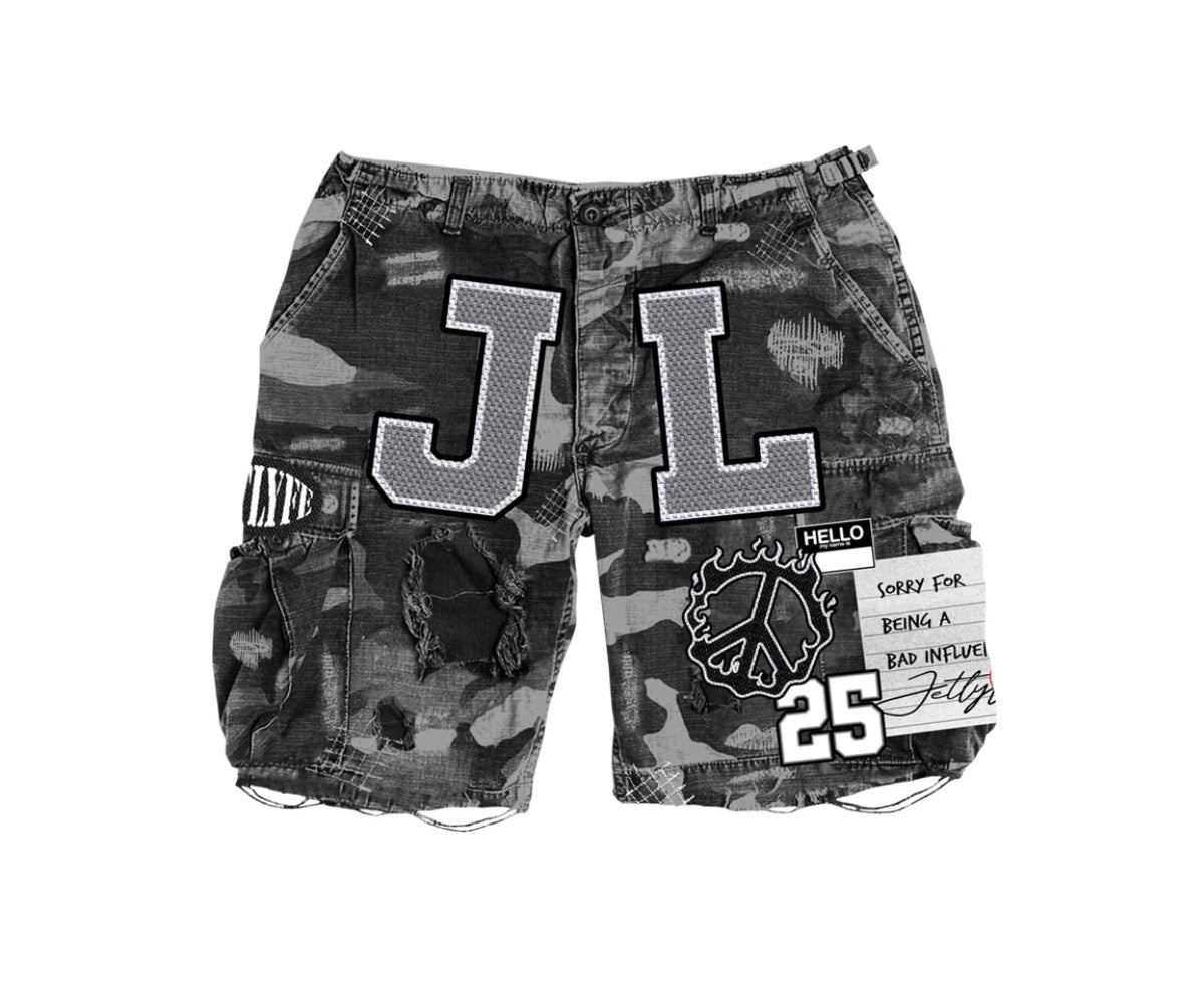 Jetlyfe "Black Camo" Shorts Camo