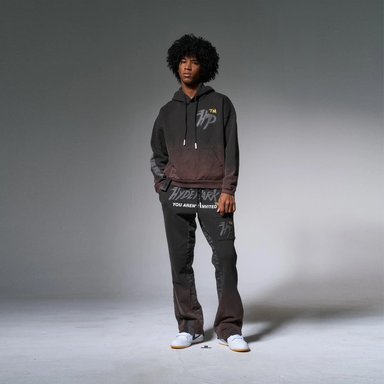 HYDE PARK "RACE TO THE TOP" HOODIE VINTAGE BLACK