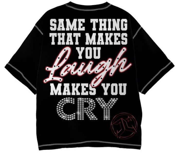 Jetlyfe "Laugh Now Cry Later" Tee Black