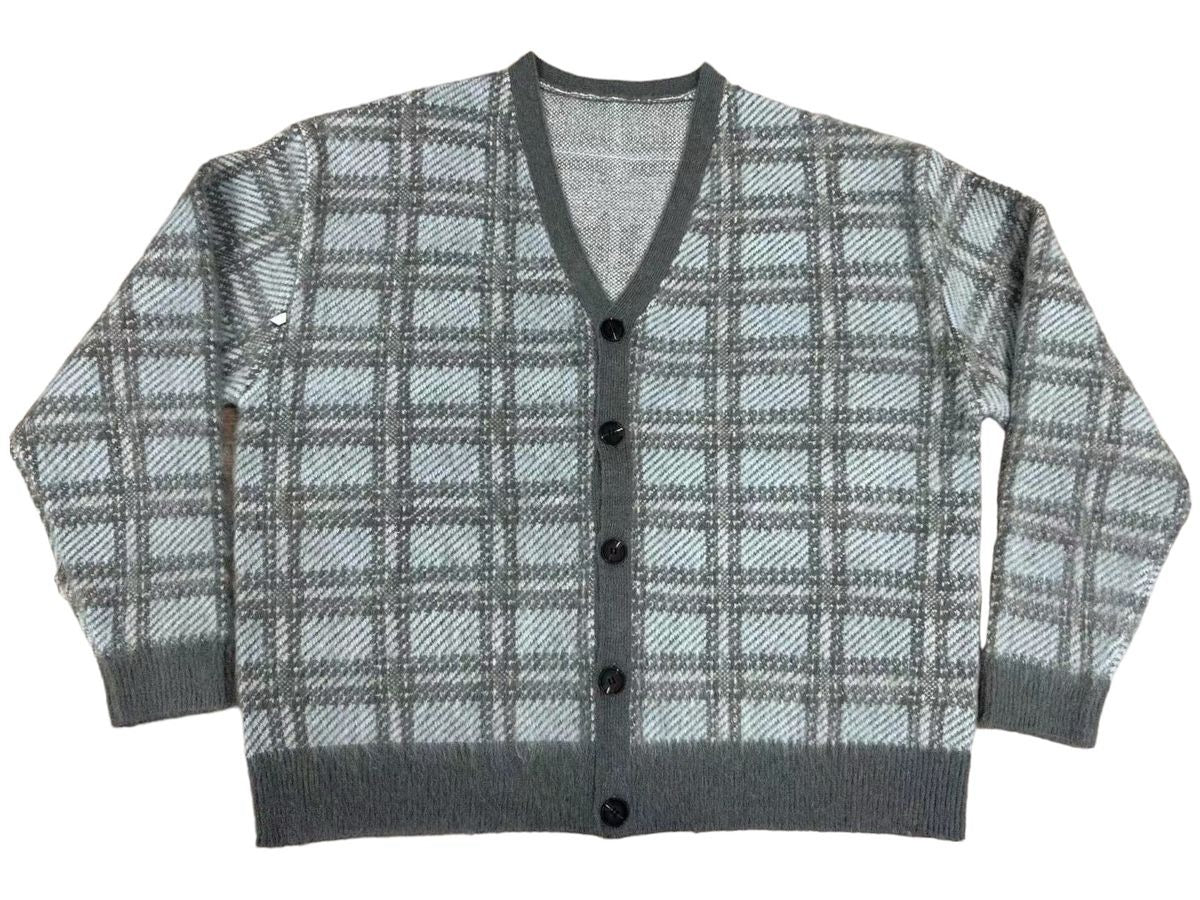 Trnchs "Carlton Banks" Cardigan Blue/Grey