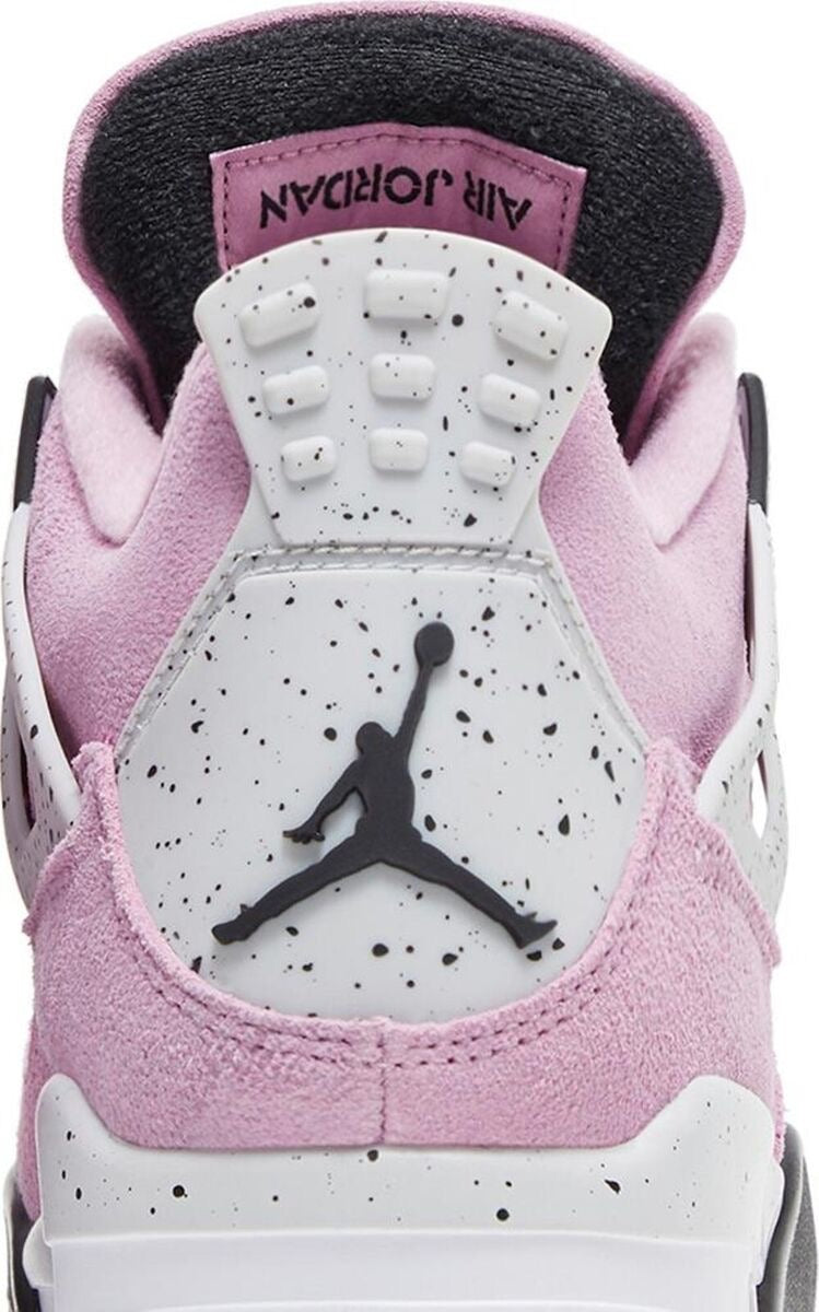 WMNS AIR JORDAN 4 RETRO ORCHID/NEUTRAL GREY-BLACK SIZE 12 W