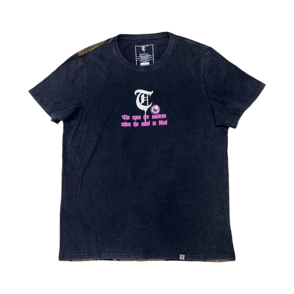 TRNCHS "SEE" TEE VINTAGE BLACK