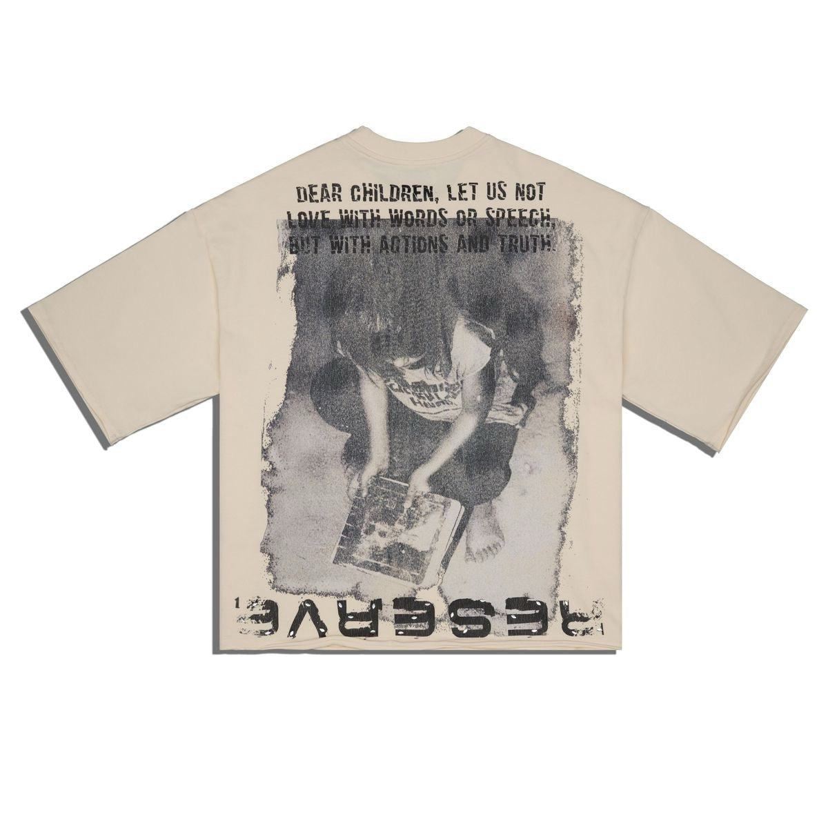Reserve "Hope" Tee Beige
