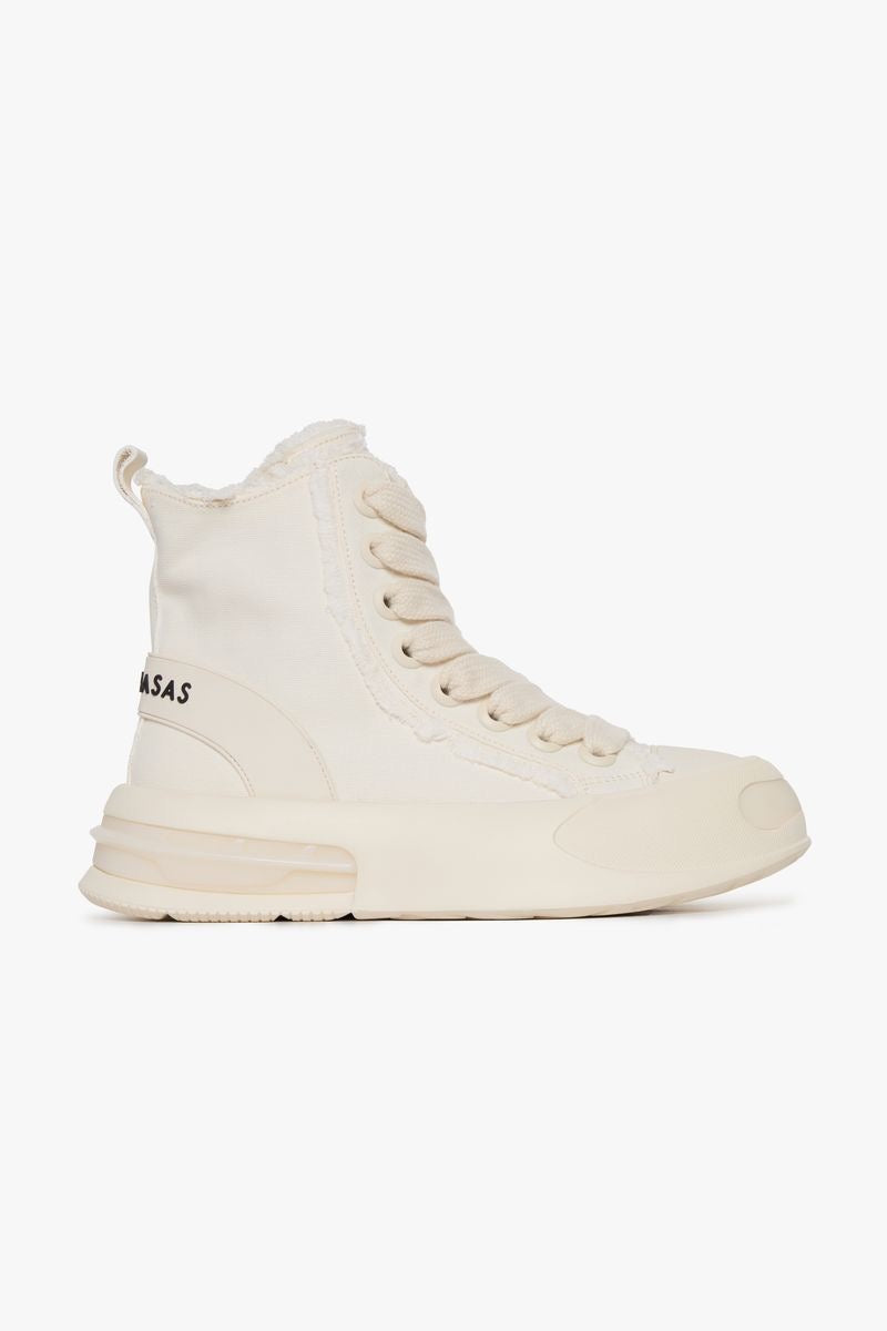 VALABASAS "PURPOSE" HIGH SNEAKER CREAM