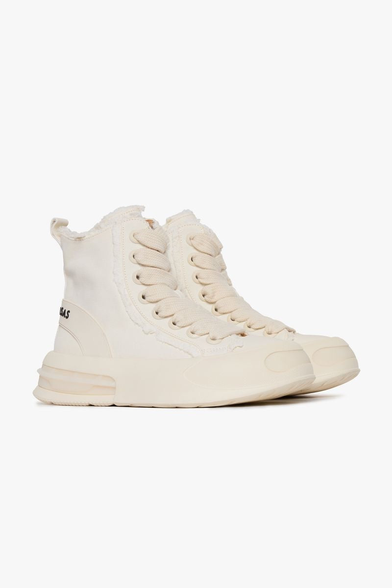 VALABASAS "PURPOSE" HIGH SNEAKER CREAM