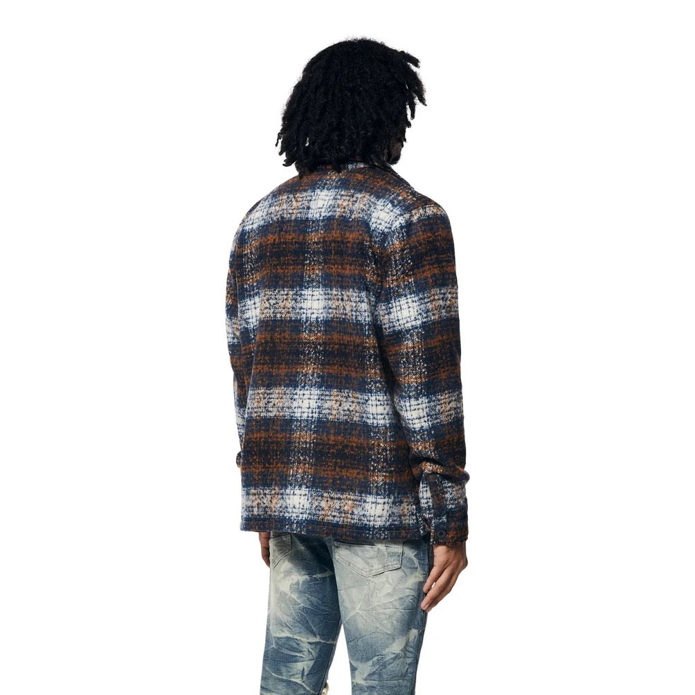 SMOKE RISE "FLANNEL" OVERSHIRT SUMMIT