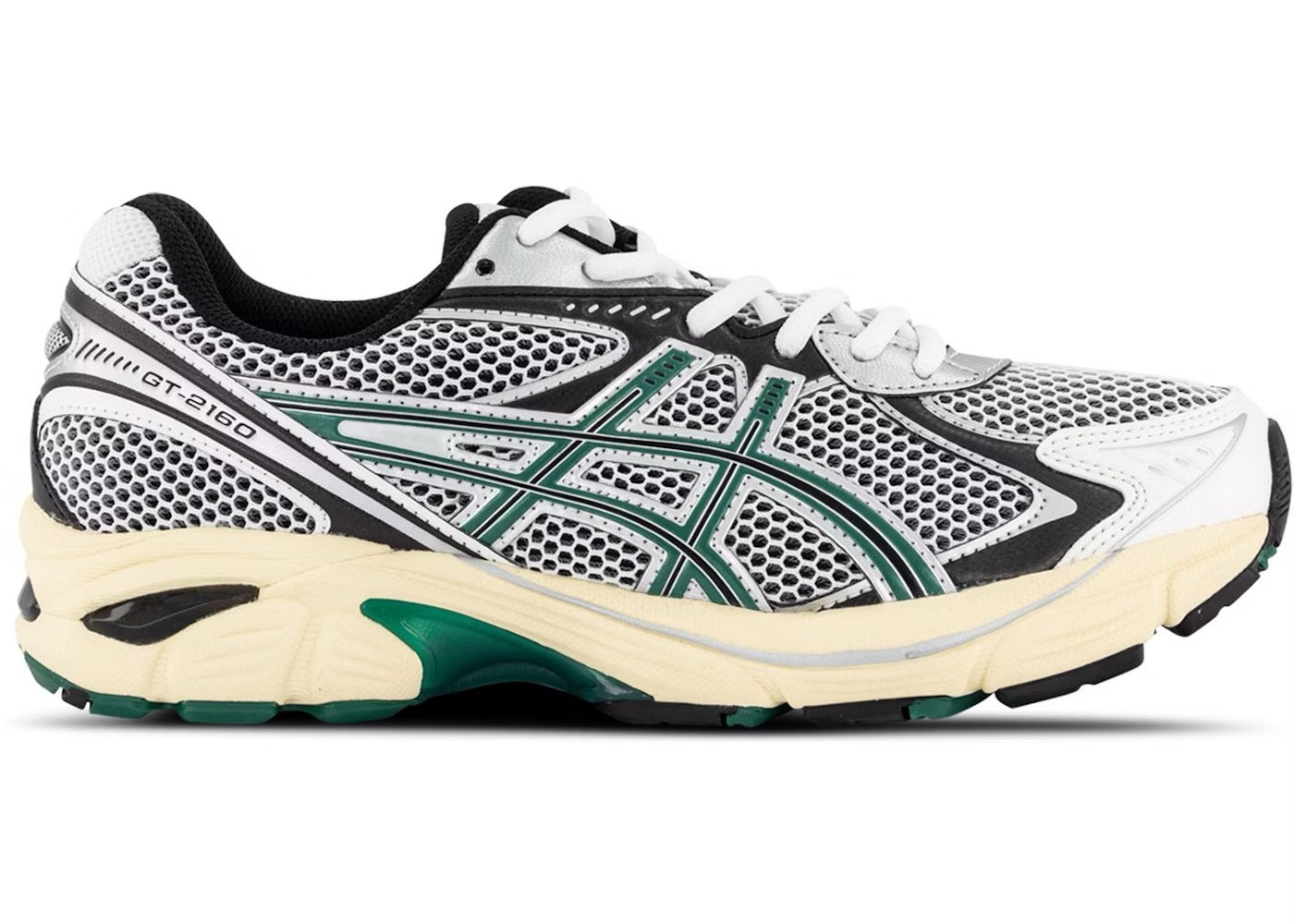 ASICS WHITE/JASPER GREEN