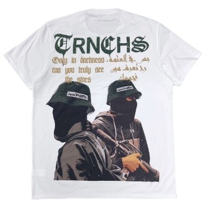 TRNCHS "TUNNELS" TEE VINTAGE WHITE