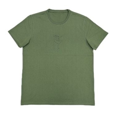 TRNCHS "MONOGRAM" TEE GREEN