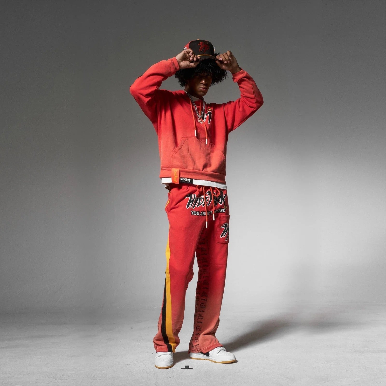 HydeParkGoods "Race To The Top" Hoodie Red