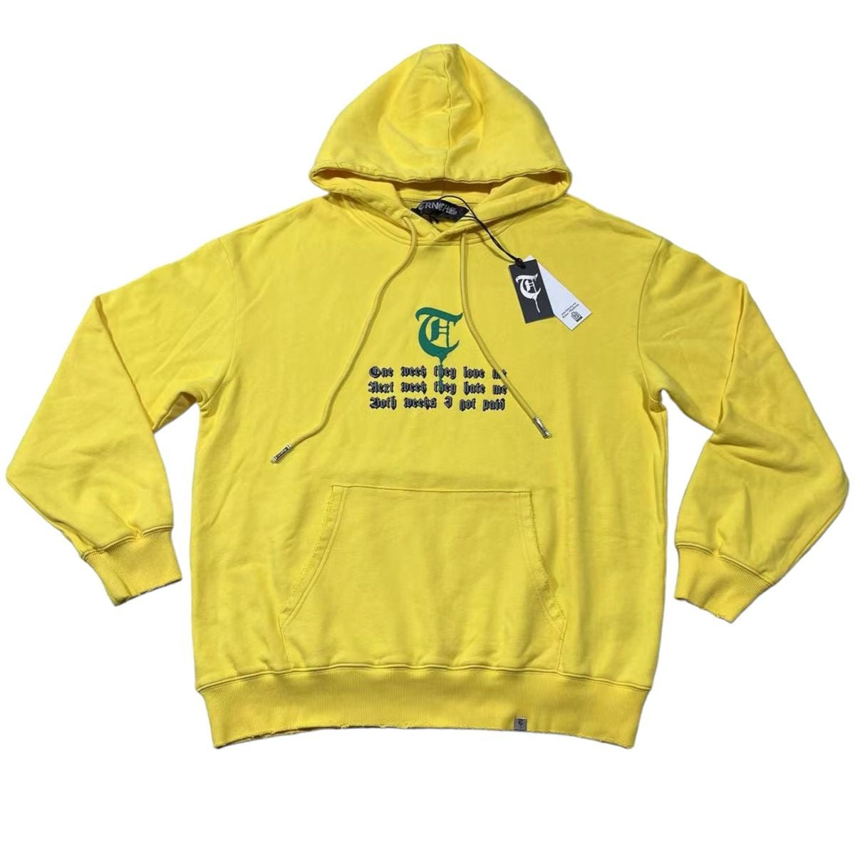 TRNCHS "SMOKING SITI" HOODIE VINTAGE YELLOW