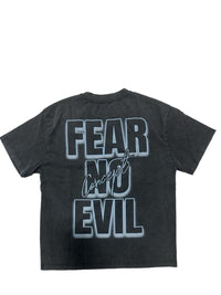 Concept "Fear No Evil" Tee Black Wash